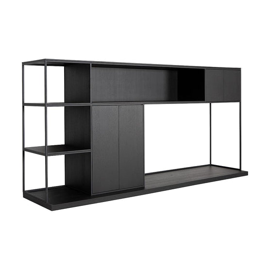 Bureau/Hangend wandrek Plaza - bwm - 258*50/60*h130 cm (kopie)