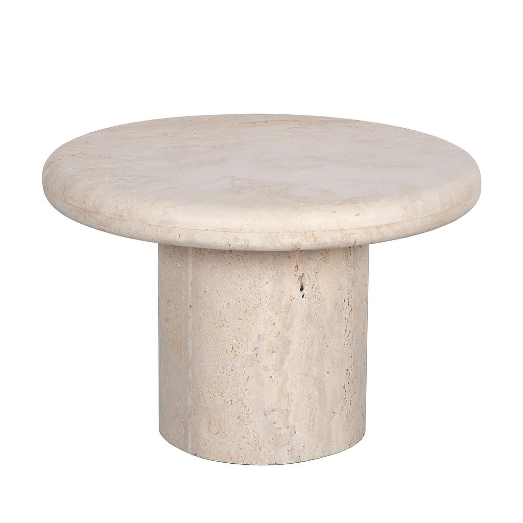 Coffee table Romo - dia60/h40 - travertine