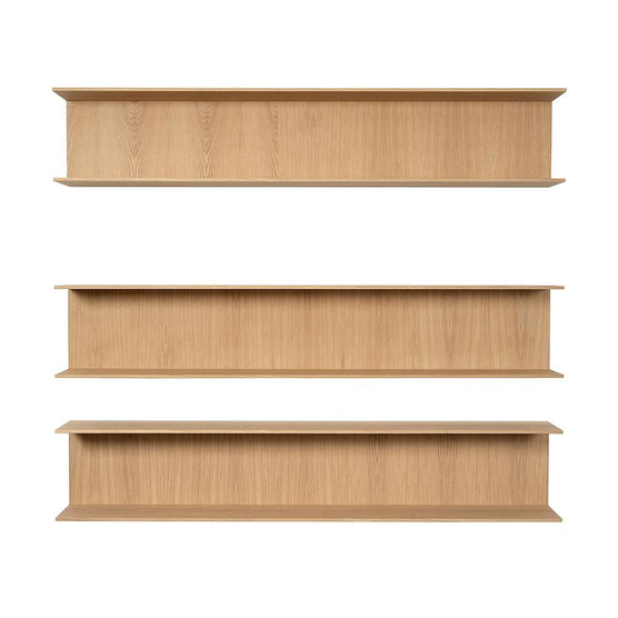 Wandrek Esvedra - 200x28h36 cm - naturel eik